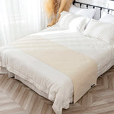 Grounding Earthing Bed Sheet With 4m Conductive Cable White 260cmx59cm - Tophatter Daily Deals