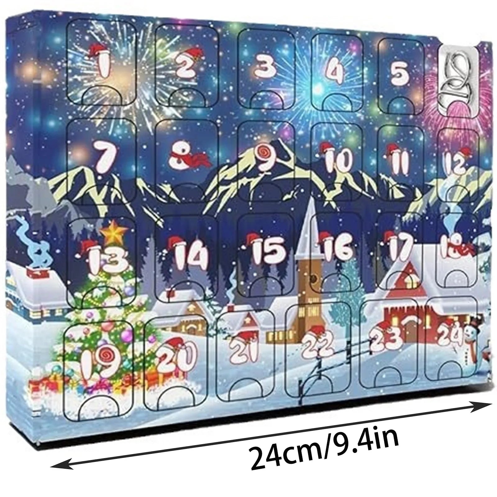 Christmas Advent Calendar 24 Gifts Cute Figure Toys - Tophatter Daily Deals