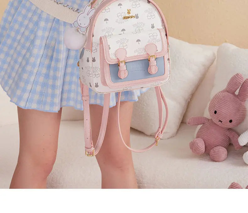 Miffy PU Leather Backpack Animals - Tophatter Daily Deals
