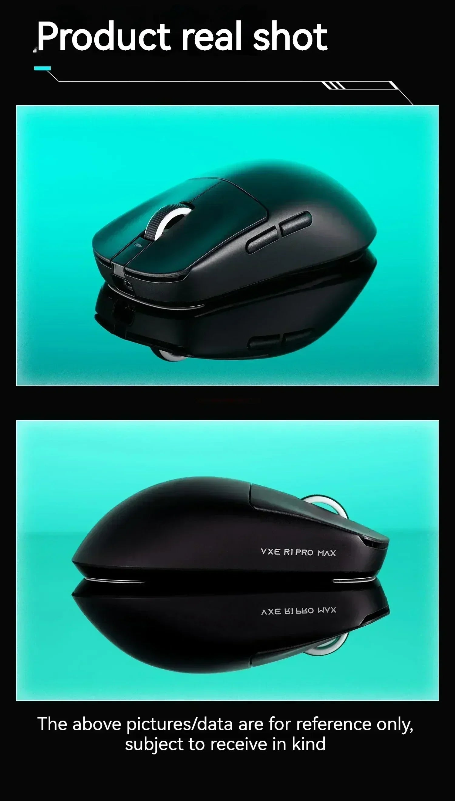 Gaming Mouse Wireless Lightweight Ambidextrous 26000 DPI - Tophatter Daily Deals