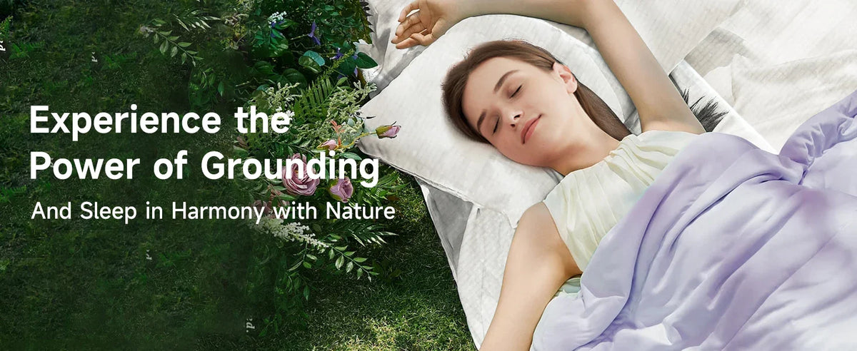 Earthing Grounding Bed Sheet 95 Cotton 5 Silver Fiber - Tophatter Daily Deals