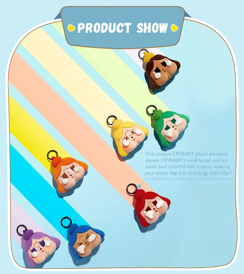 Genuine Pop Mart Crybaby Cheer Up, Baby! Series - Plush Pendant Blind Box Anime - Tophatter Daily Deals