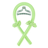 Heatless Curling Rod Headband No Heat Silk Curls Ribbon Hair Rollers Sleeping Soft Headband Lazy Hair Curlers Hair Styling Tools Shiny Green with Cli CHINA - Tophatter Daily Deals
