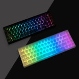 Mechanical Keyboard M67 67 Key Gasket Hot Swappable RGB - Tophatter Daily Deals