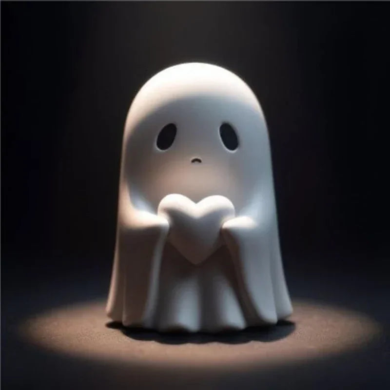 Middle Finger Ghost Statue Resin Halloween 2025 Centerpiece A-3 - Tophatter Daily Deals