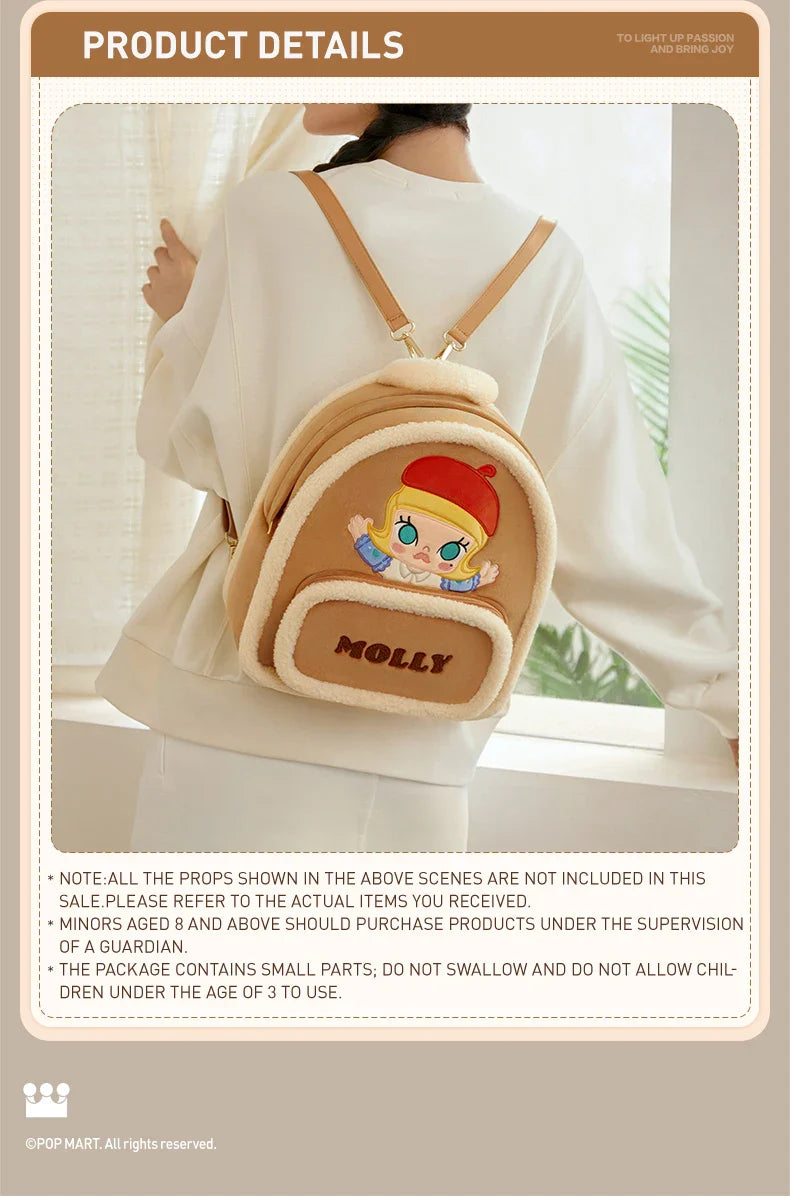 Genuine Pop Mart Classic Bag Series - Molly Backpack Anime - Tophatter Daily Deals