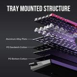 60 Percent Magnetic Mechanical Keyboard Hot Swap 8000Hz - Tophatter Daily Deals