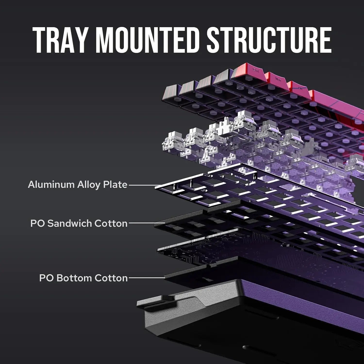 60 Percent Magnetic Mechanical Keyboard Hot Swap 8000Hz - Tophatter Daily Deals