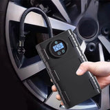 Portable 120 PSI Cordless Air Compressor – Tire Inflator for Car, Bike & Motorcycle Automotive - Tophatter Daily Deals
