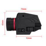 LED Flashlight Red Green Laser Sight - Tophatter Daily Deals