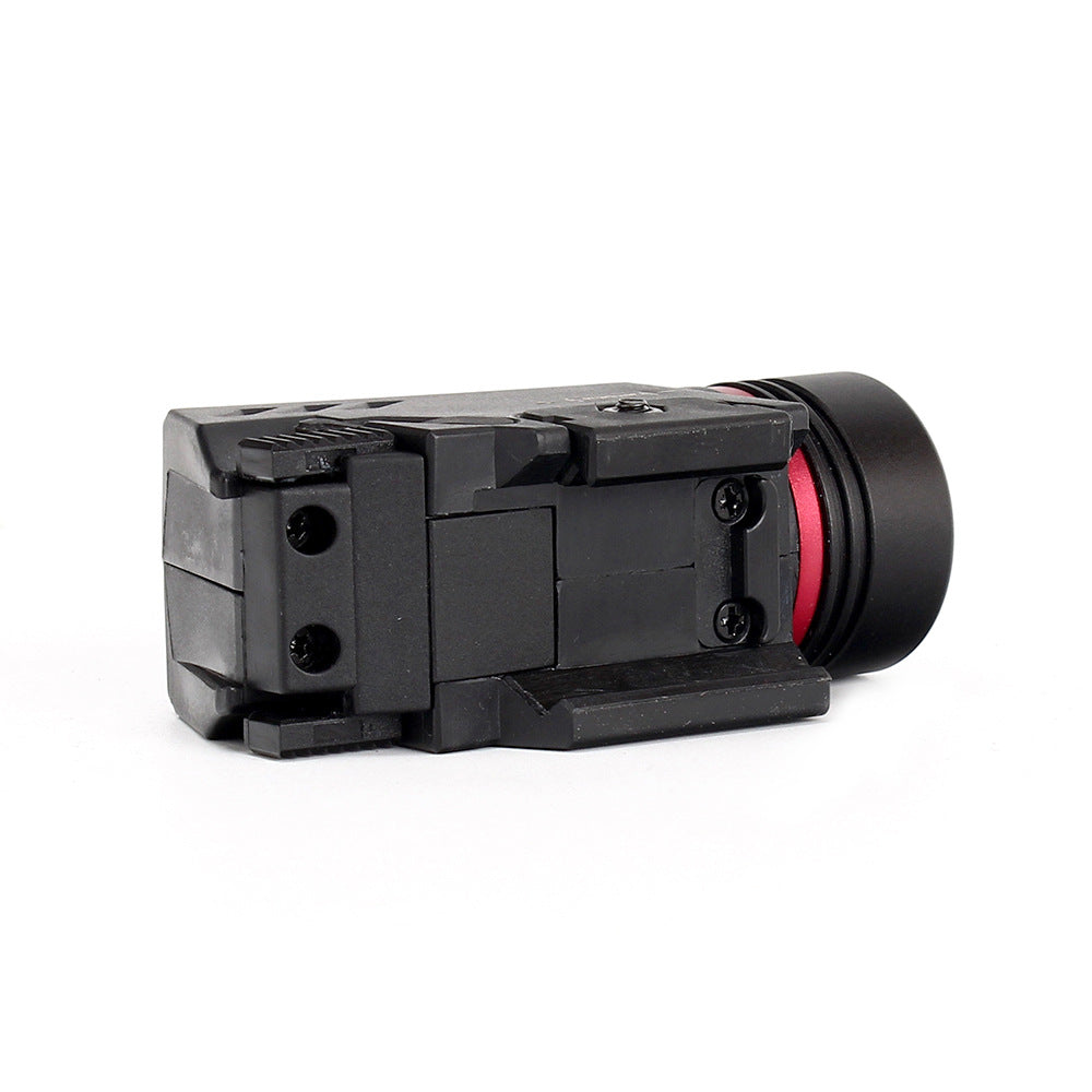LED Flashlight Red Green Laser Sight - Tophatter Daily Deals