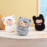 Genuine Pop Mart Pucky Roly-Poly Kitty Series - Vinyl Plush Blind Box Animals - Tophatter Daily Deals