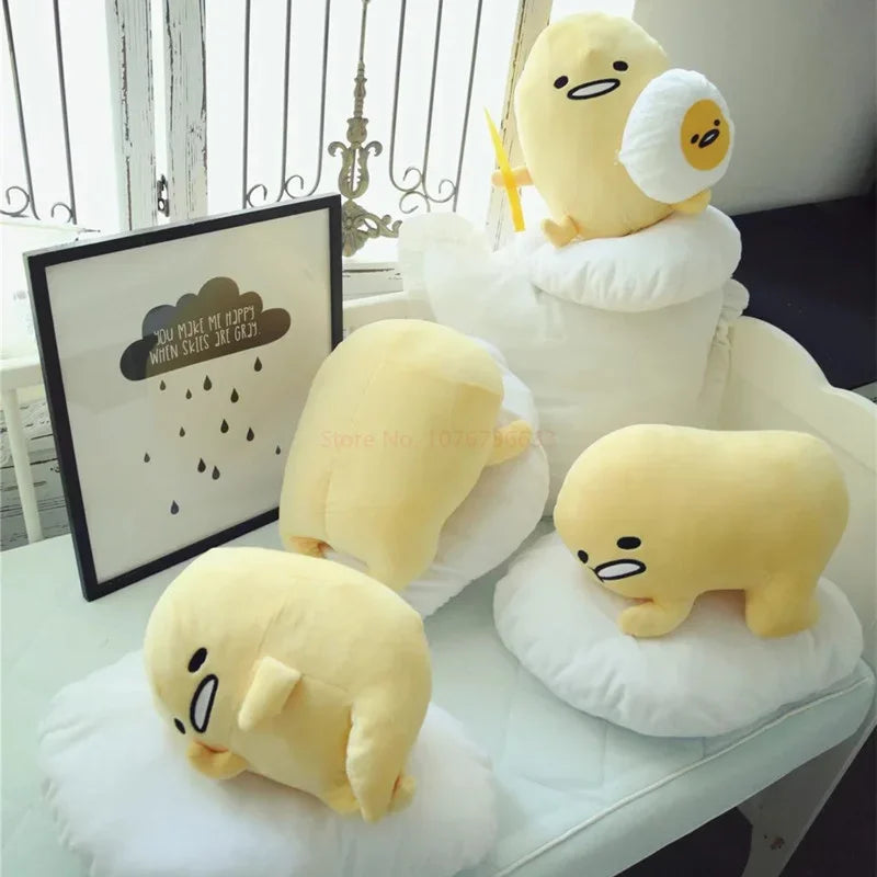 Sanrio Gudetama Plush Pillow Food - Tophatter Daily Deals