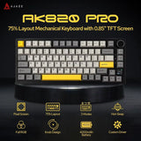 Mechanical Bluetooth Gaming Keyboard 75 Percent Hot Swap - Tophatter Daily Deals