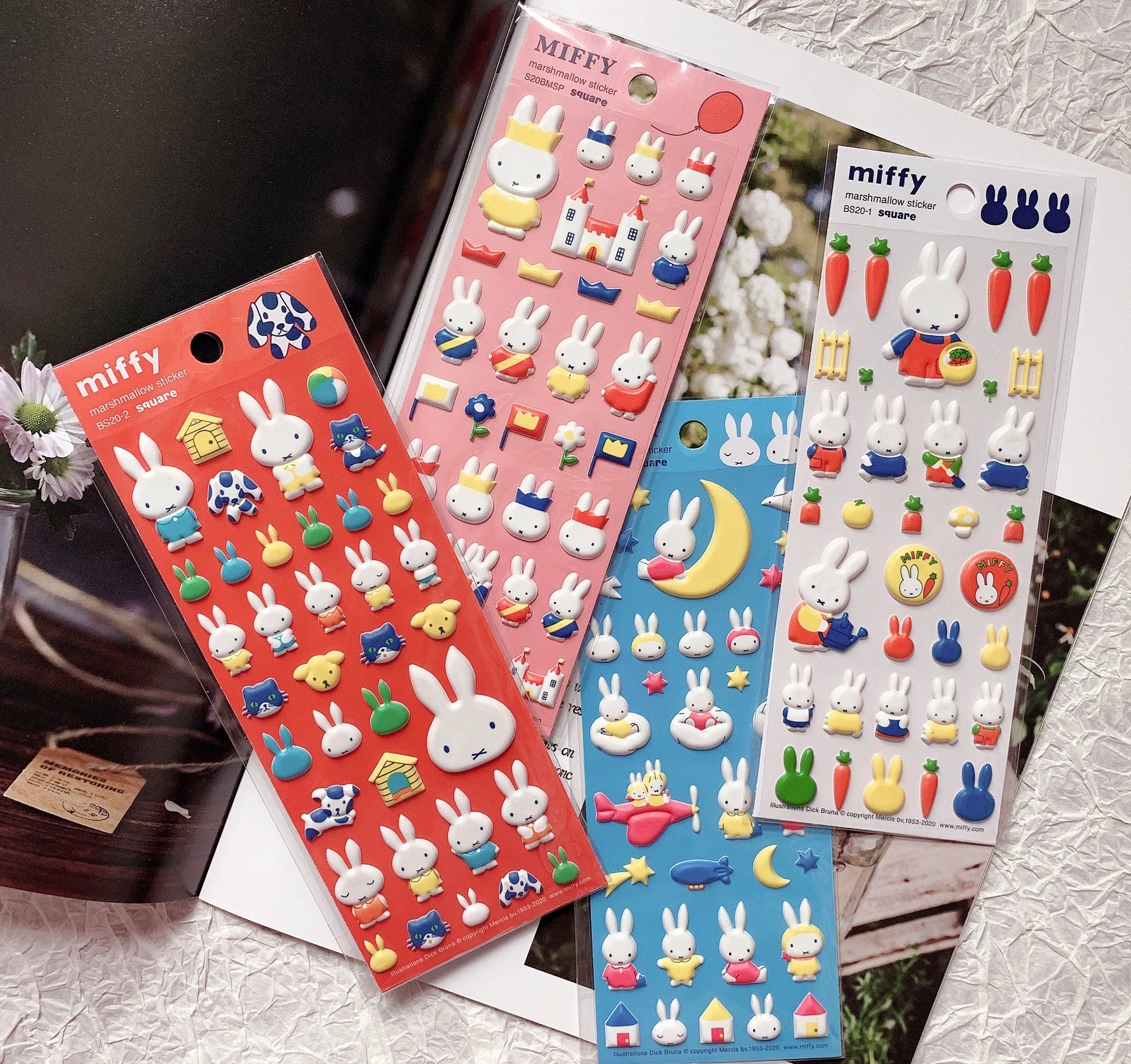 Miffy 3D Stickers Animals - Tophatter Daily Deals