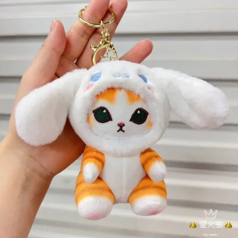 Sanrio x Mofusand Plush Keyring Set Animals - Tophatter Daily Deals