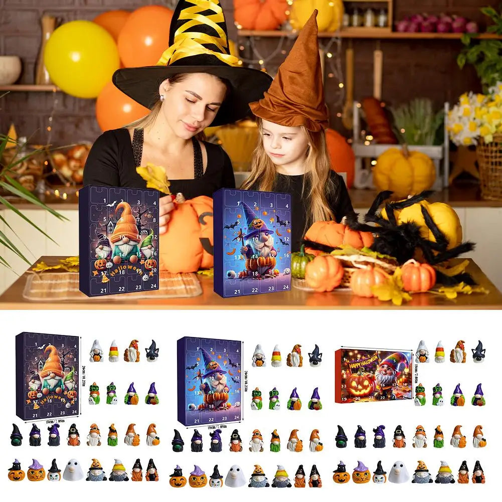 Gnome Advent Calendar Halloween Countdown Decor 2025 - Tophatter Daily Deals
