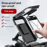 Waterproof Motorcycle Phone Mount Holder Motorcycle Phone Mounts - Tophatter Daily Deals