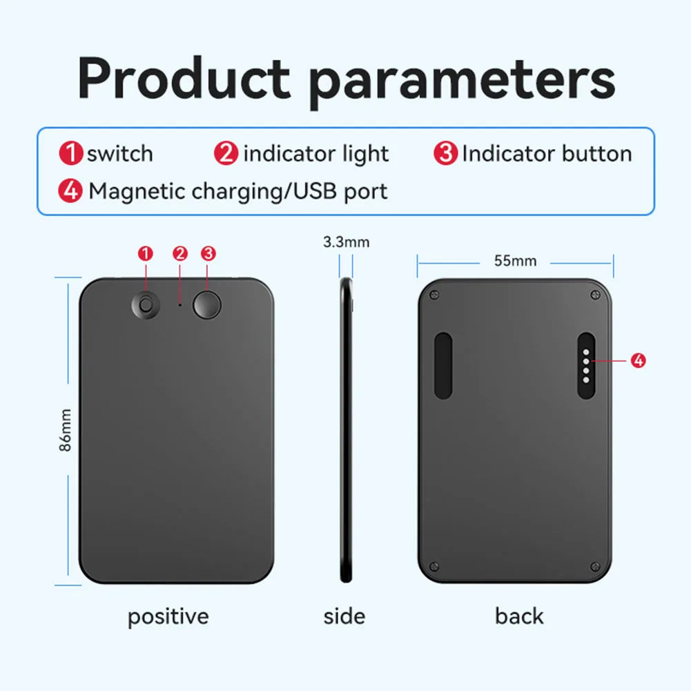 AI Voice Recorder 8GB 128GB Portable Multilingual Translator - Tophatter Daily Deals