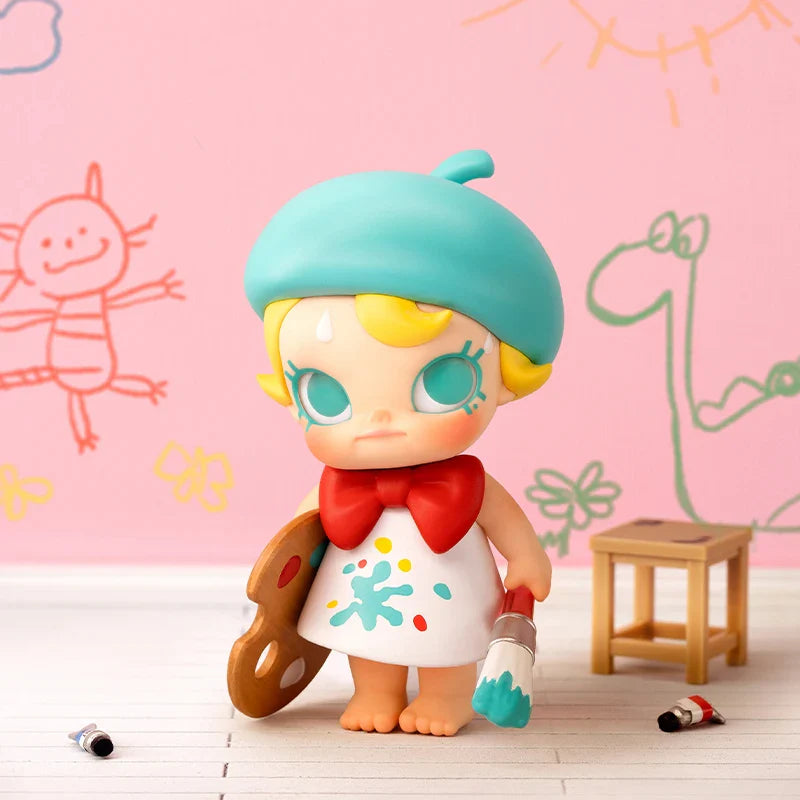 Genuine Pop Mart Baby Molly When I was Three! Series Blind Box Figures by Kenny Wong Anime - Tophatter Daily Deals