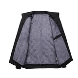 Insulating Men's Jacket - Quilted Bomber, Fleece, Winter - Tophatter Daily Deals