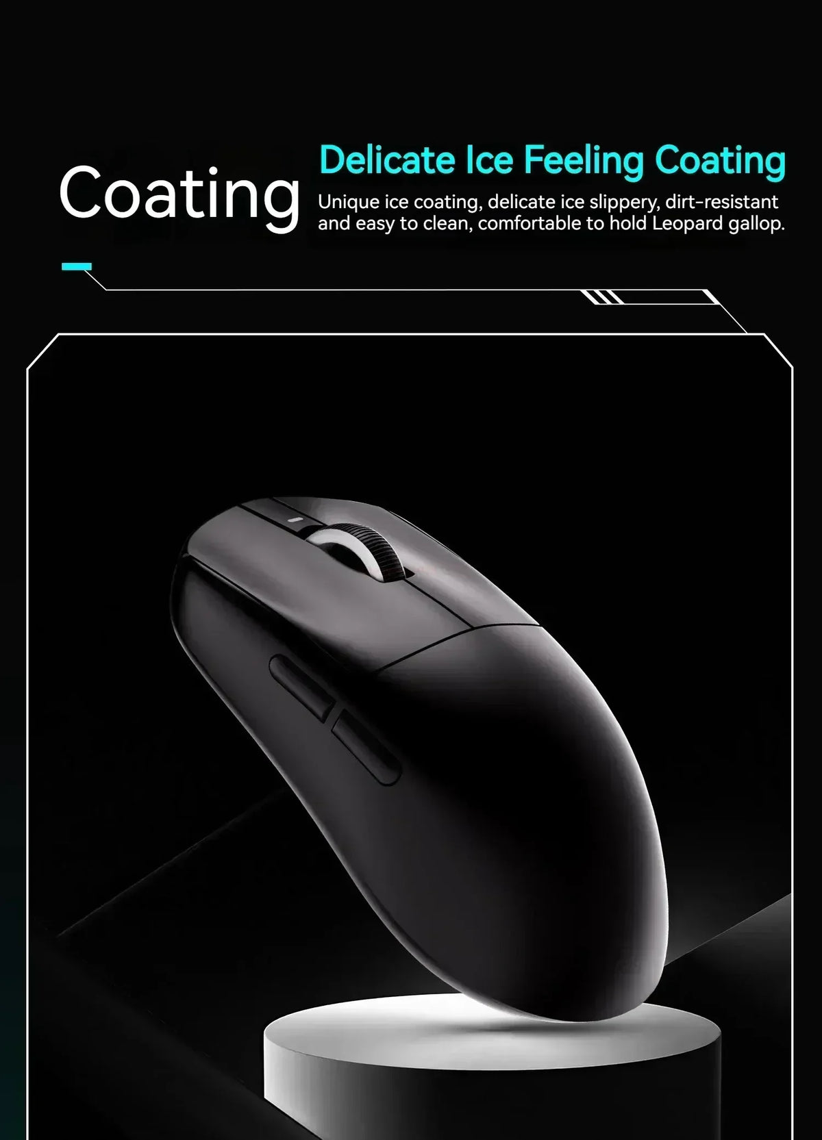 Gaming Mouse Wireless Lightweight Ambidextrous 26000 DPI - Tophatter Daily Deals
