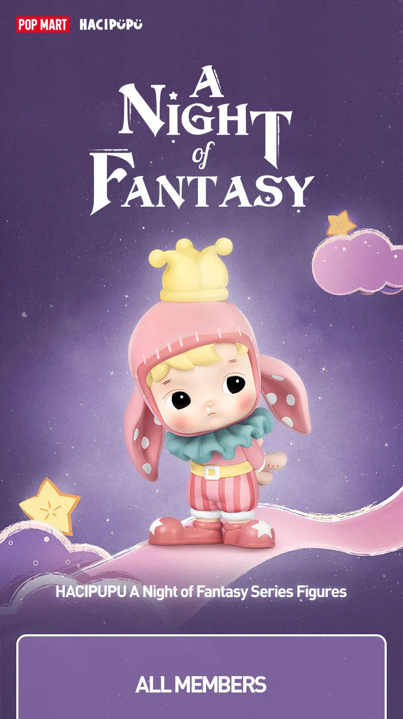 Genuine Pop Mart Hacipupu A Night of Fantasy Series Figure Blind Box Mythical - Tophatter Daily Deals