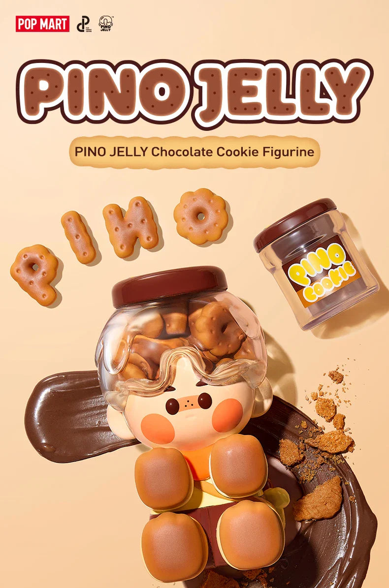 Genuine Pop Mart Pino Jelly Chocolate Cookie Figurine Food - Tophatter Daily Deals