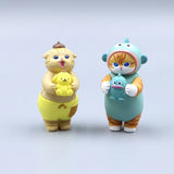 Mofusand x Sanrio Mini Kawaii Figure Set Shark Cat Kuromi Hello Kitty Hangyodon Anime - Tophatter Daily Deals