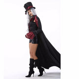 Vampire Costume Set Gothic Couple Halloween 2025 Cosplay - Tophatter Daily Deals
