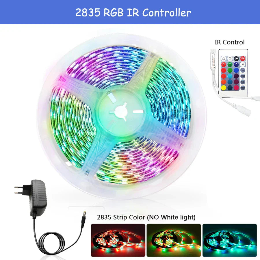 RGB LED Strip Lights 2835 App Music Sync Ambient Decor - Tophatter Daily Deals