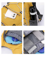 20L Travel Hiking Backpack Yellow Backpacks - Tophatter Daily Deals