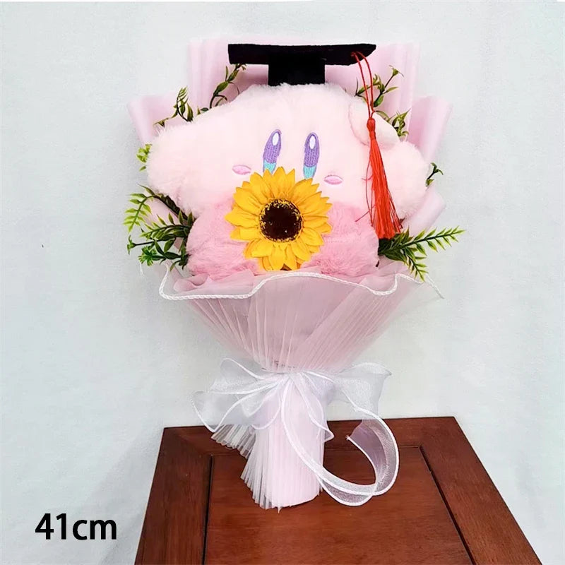 Kirby Star Kawaii Plush Bouquet Kirby Graduation Anime - Tophatter Daily Deals