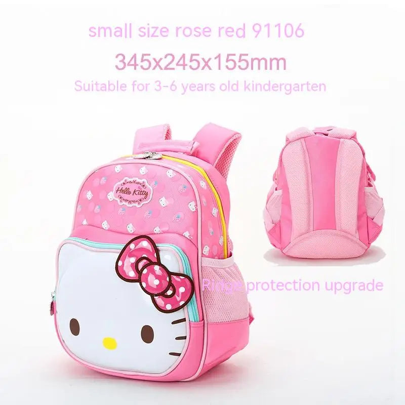 Sanrio Hello Kitty Students' Rucksack School Bag Small (Dark Pink) Anime - Tophatter Daily Deals