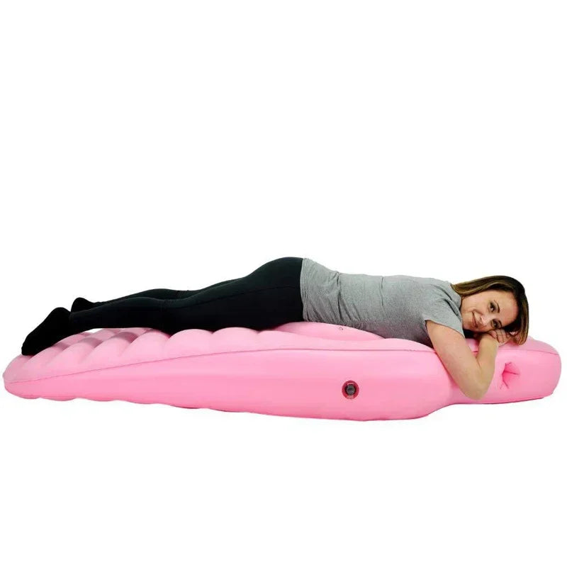 Inflatable Pregnancy Pillow Maternity Bed Support Sleeping - Tophatter Daily Deals
