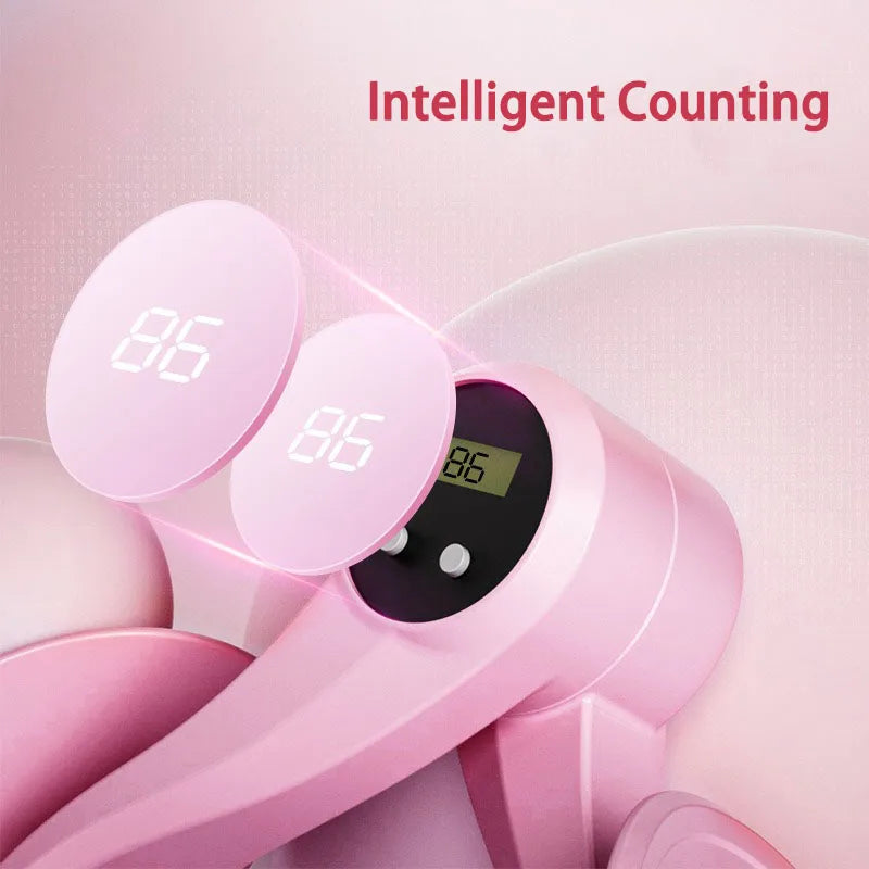 Smart Counting Pelvic Floor Thigh Trainer Recovery Pink Fitness - Tophatter Daily Deals