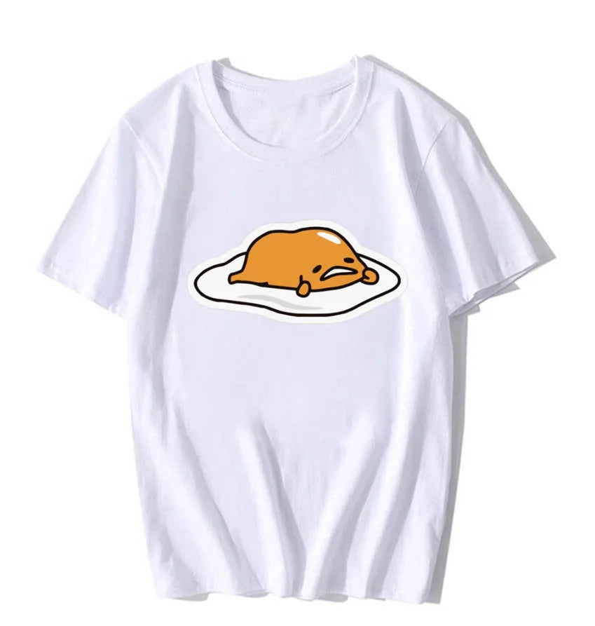 Sanrio Gudetama Lazy Egg T-shirt Japanese Fried Egg Food - Tophatter Daily Deals