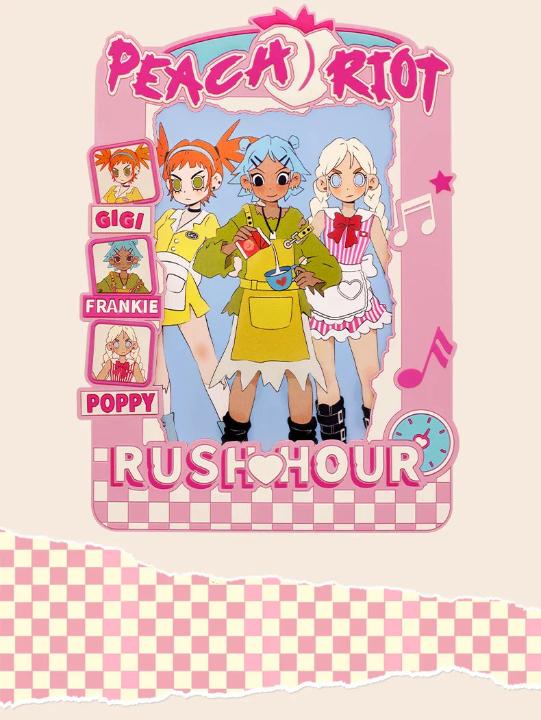 Genuine Pop Mart Peach Riot Rush Hour Series - Photo Frame (6-inch) Anime - Tophatter Daily Deals