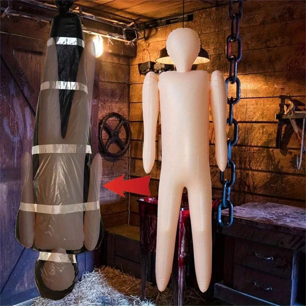 Inflatable Mannequin Halloween Prop DIY Cosplay Decor - Tophatter Daily Deals