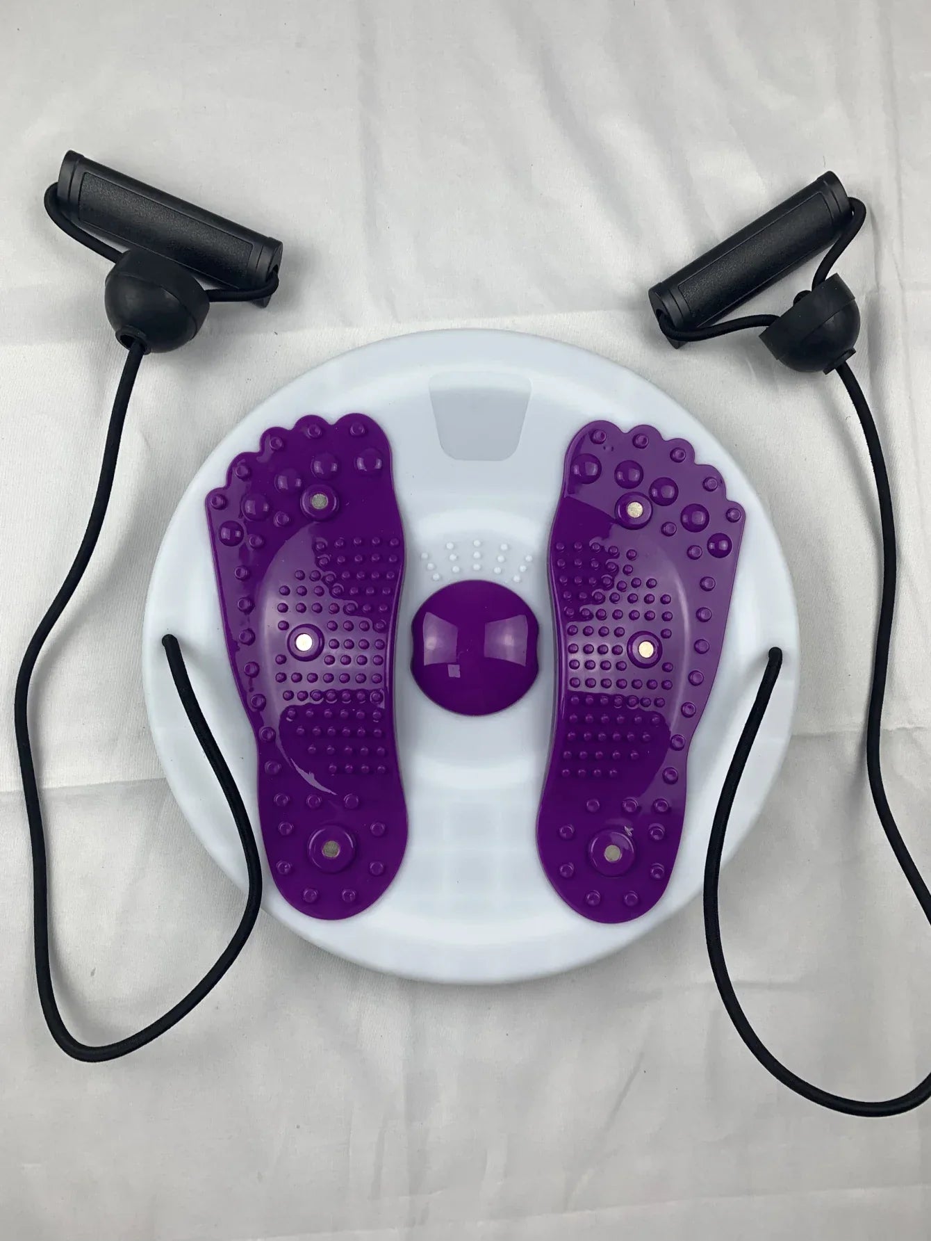 Waist Twisting Disc With Foot Massage Pads Portable Trainer - Tophatter Daily Deals