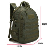 35L Waterproof Camo Hiking Backpack Green Backpacks - Tophatter Daily Deals