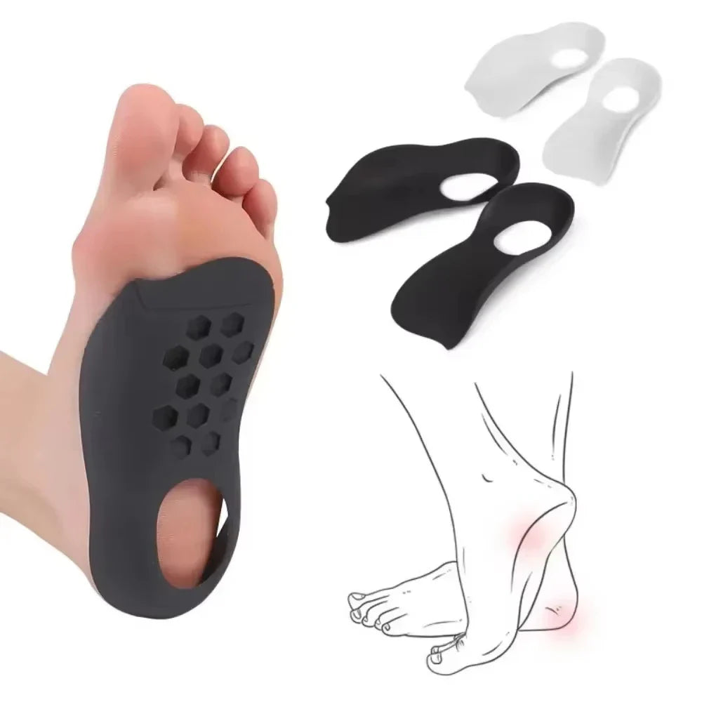Orthotic Arch Support Insoles For Flat Feet Sneakers Plantar Fascia Insole - Tophatter Daily Deals