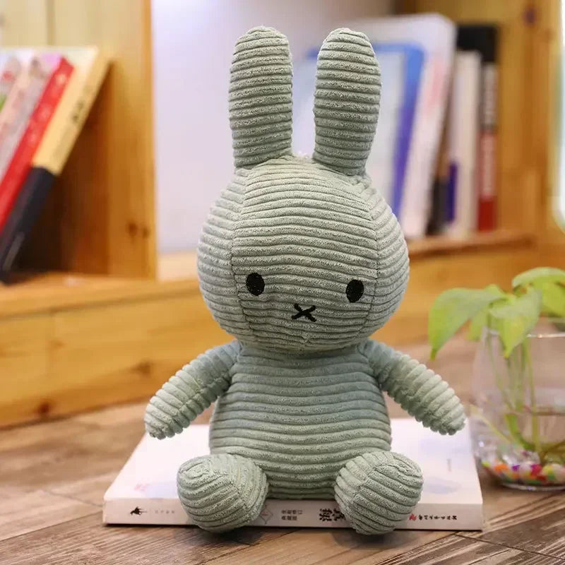 Miffy Corduroy Plush Toy Ash Animals - Tophatter Daily Deals