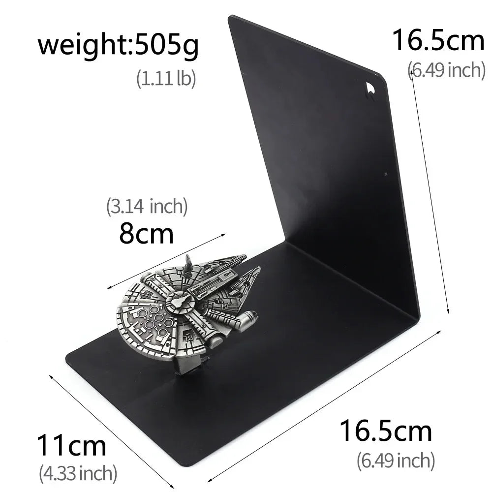 Master Yoda Bookend Sturdy Book Support Table Desk Decoration Classic Character Book Holder for Men Women Movie Fans 1PCS B004 - Tophatter Daily Deals