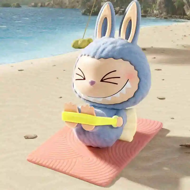 Genuine Pop Mart Labubu The Monsters Lazy Yoga Series Figures Stretch Out Mythical - Tophatter Daily Deals