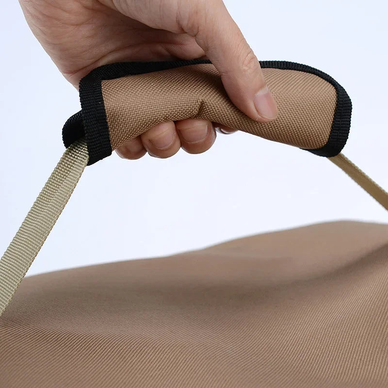 Camping Stove Gas Tank Storage Bag Khaki Camp Cooking - Tophatter Daily Deals
