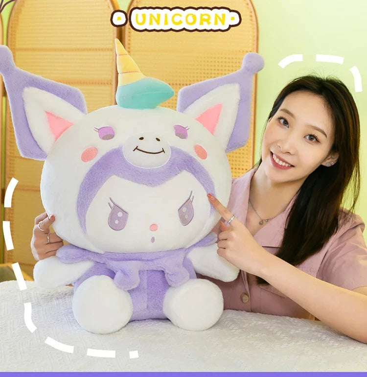 Sanrio Kuromi Unicorn Plush Toy Anime - Tophatter Daily Deals