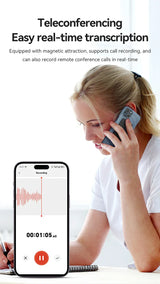 AI Voice Recorder With Real Time Transcribe 58 Languages - Tophatter Daily Deals