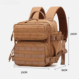 9L Tactical Sport Backpack Bug Out Bag Khaki Backpacks - Tophatter Daily Deals