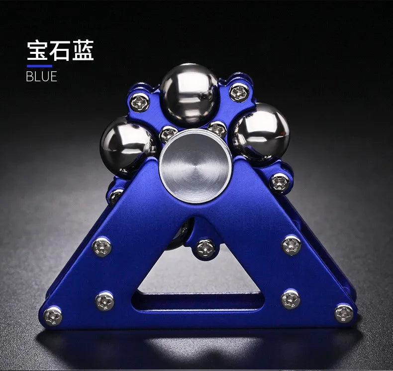 Ferris Wheel Metal Fidget Spinner Stress Relief Toy Blue - Tophatter Daily Deals